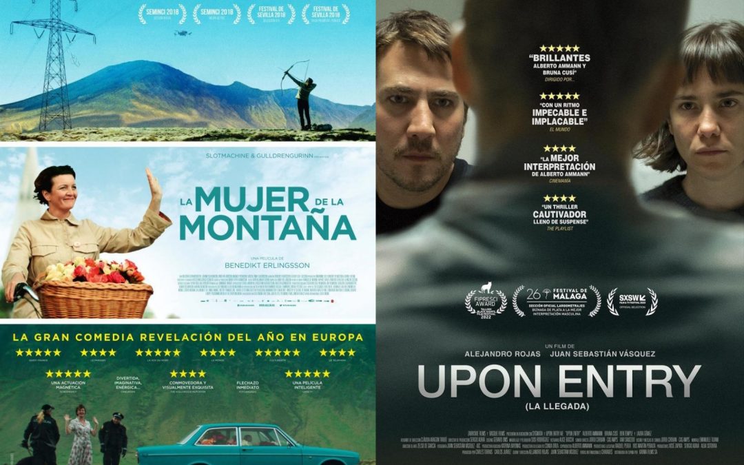 Upon entry y La mujer de la montaña, esta semana en «Afiche»