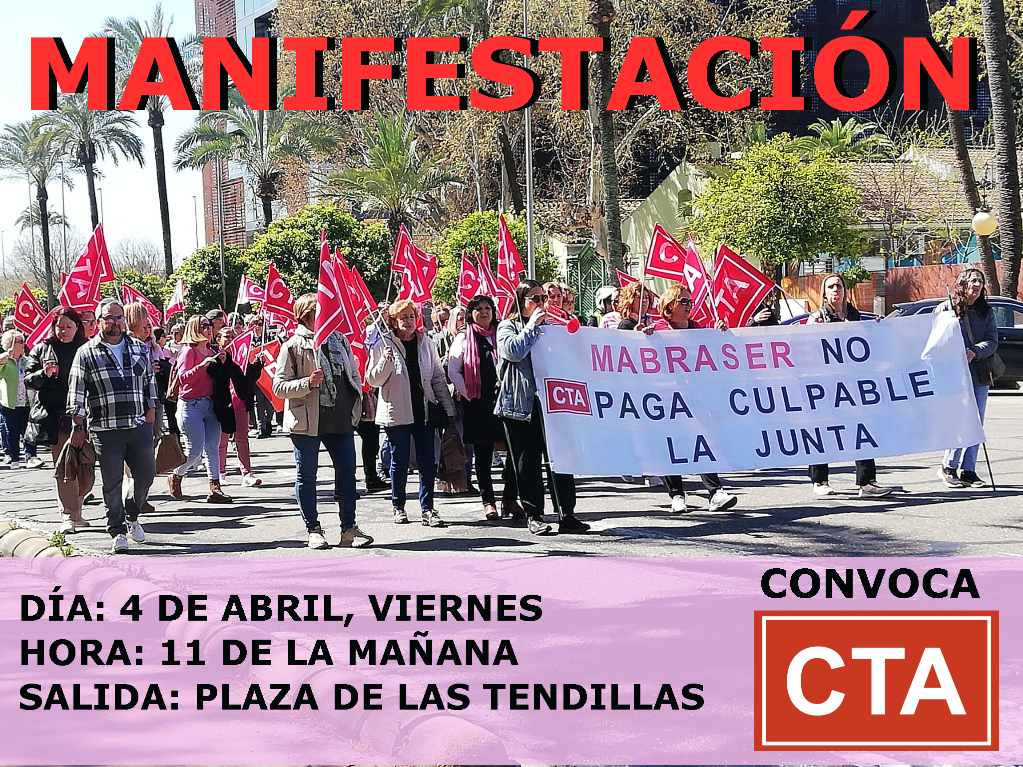 Manifestación CTA
